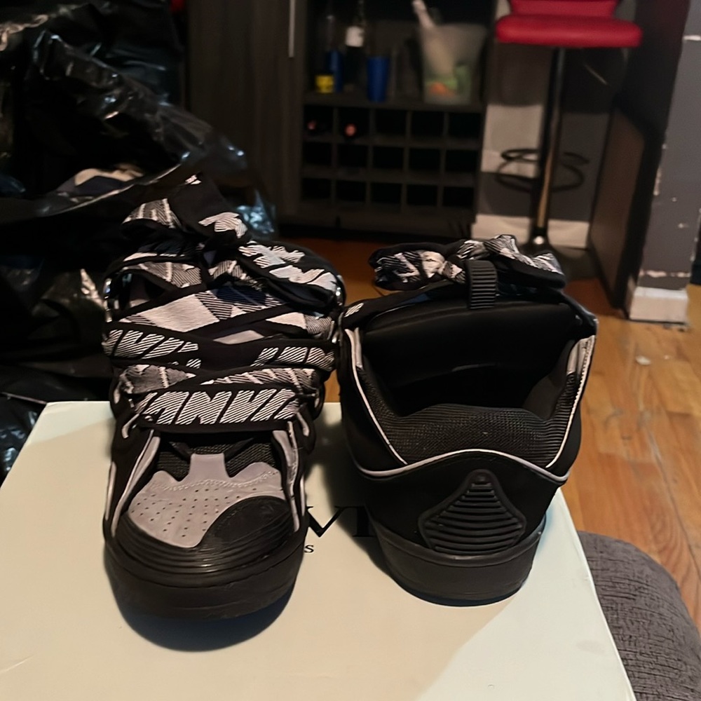 Lanvin Curb Sneakers Reflective